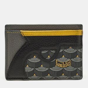 Faure Le Page Gangsta 4Cc Grey Coated Canvas And Leather Card Holder